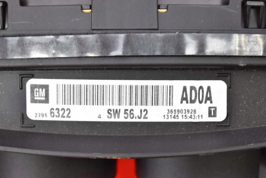 dials dials EU 22956322 OPEL INSIGNIA A 2.0 T 220 KM 08-14