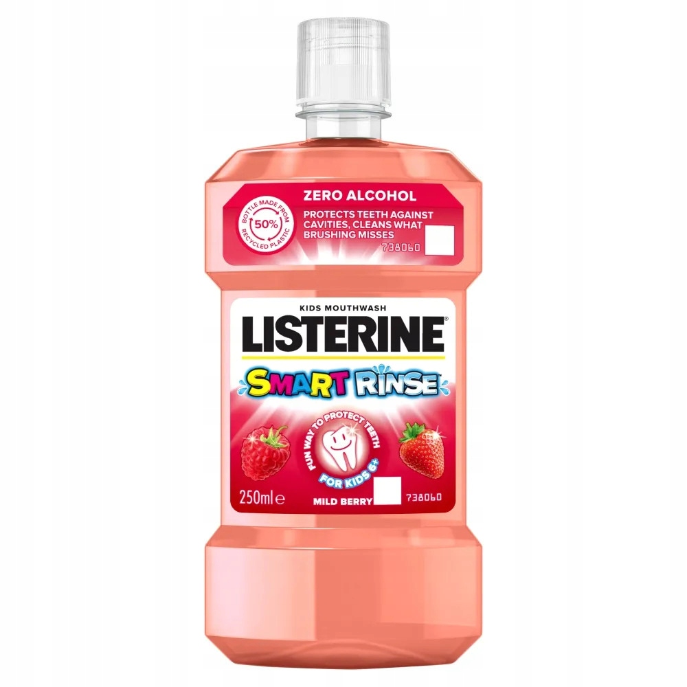 

Płyn do ust Listerine Smart Rinse Berry 250 ml