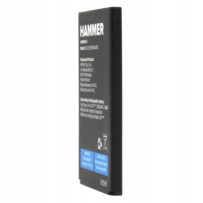 Bateria do myPhone Hammer 4 / 4+ BS-29 Oryginalna Marka Inna