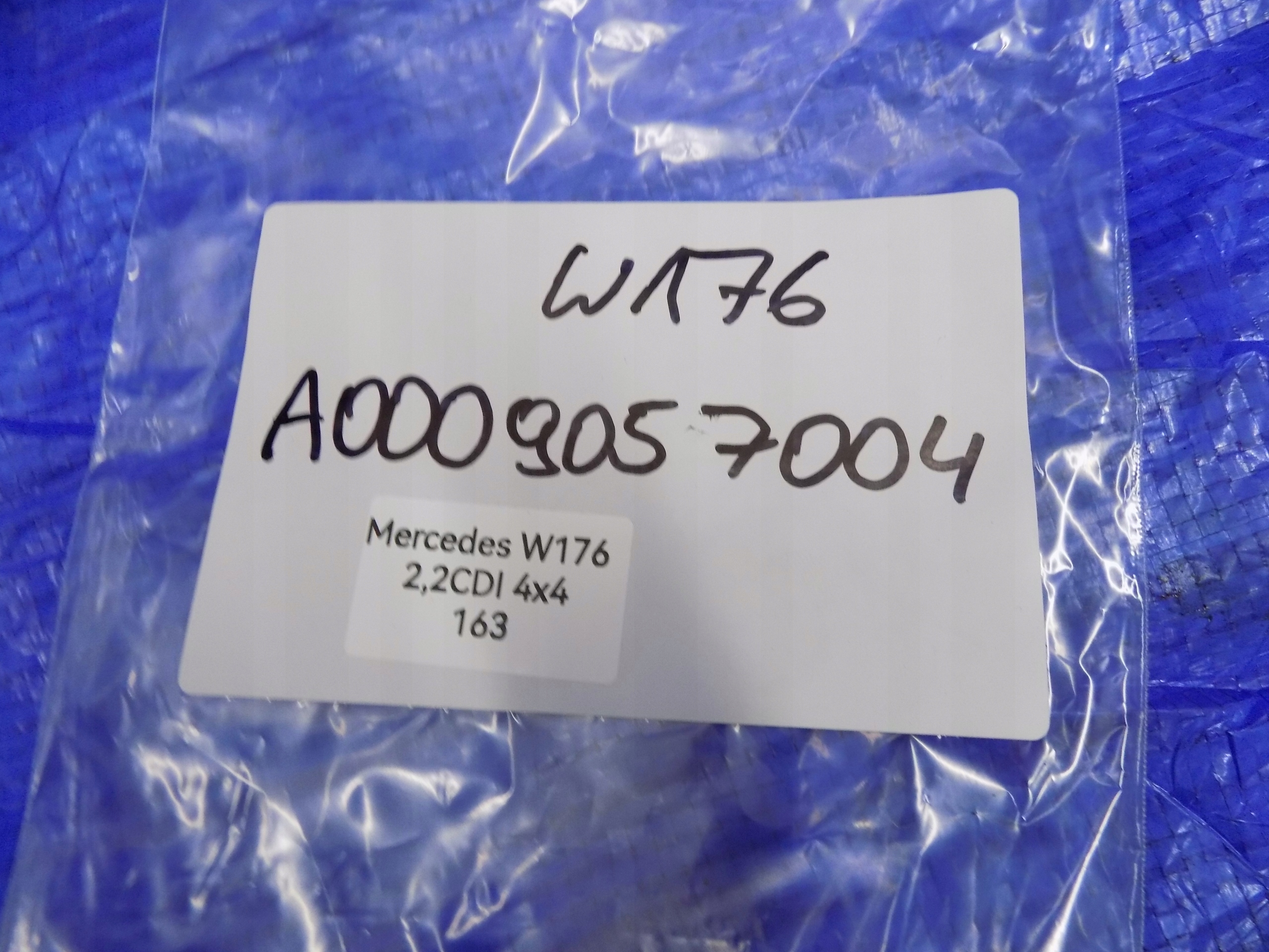Sensor TEMPERATURY Gase MERCEDES W176 2,2CDI