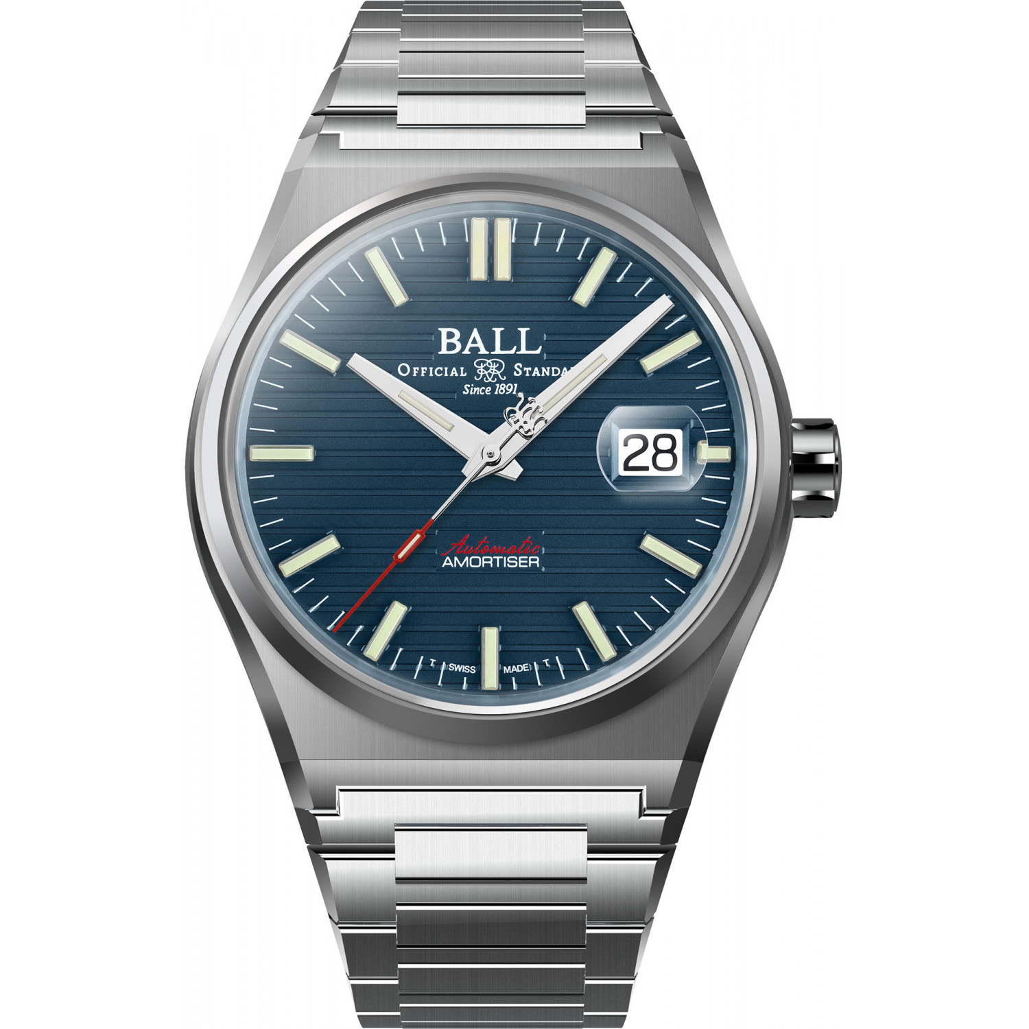 Pánské Hodinky Ball NM9050C-S1-BE stříbrné