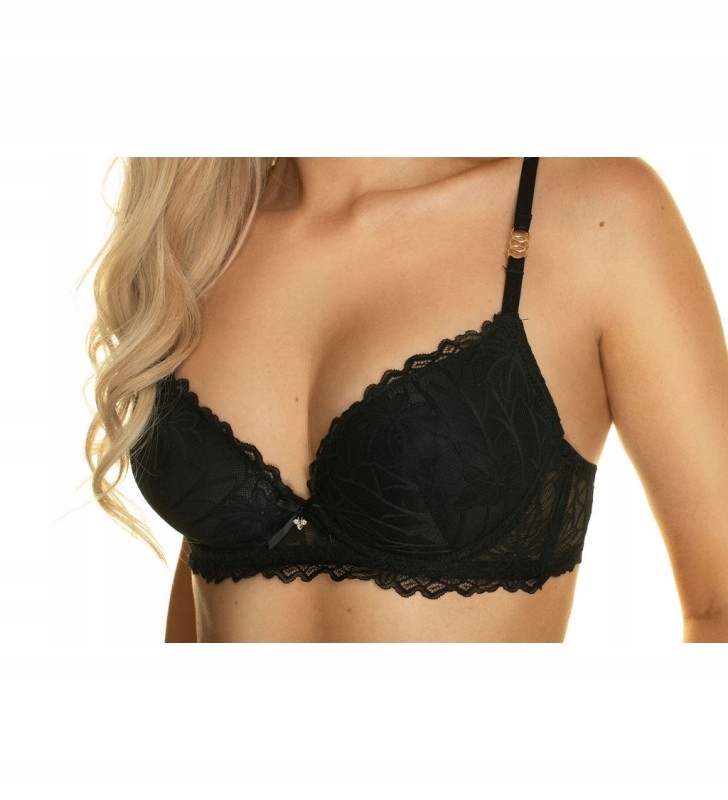 Push-up podprsenka Konrad Juliette černá 90C