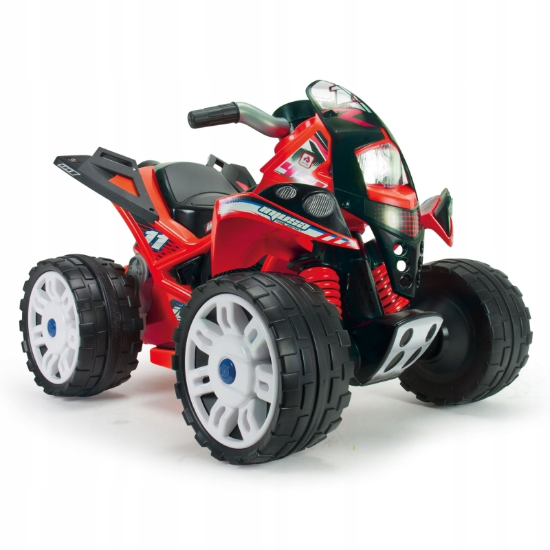 Injusa Elektryczny Quad The Beast 12V Kolor Czerwony