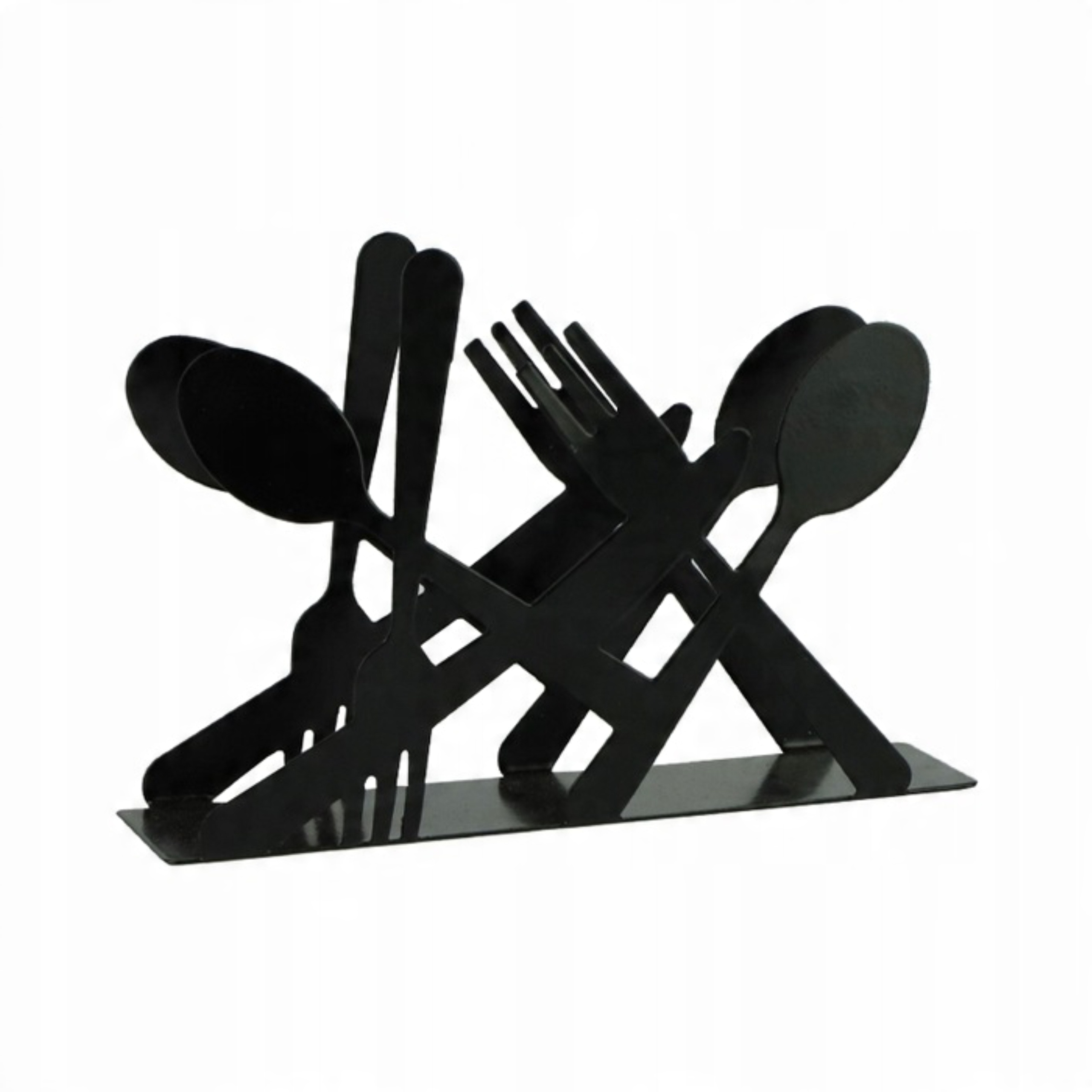 

Serwetnik Stojak Na Serwetki Metalowy Czarny 13cm