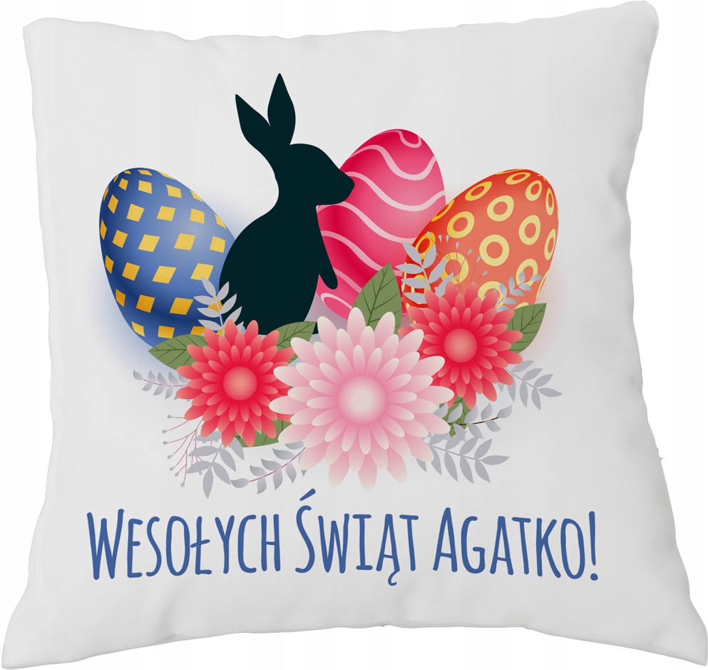 

Poduszka Prezent Wielkanoc - Imię! Dużo Wzorów!