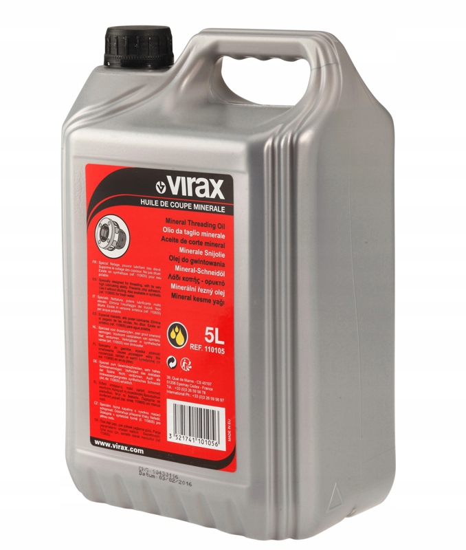 

Olej mineralny do gwintowania 5L Virax