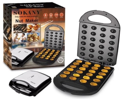 OPIEKACZ FORMA DO ORZESZKÓW CIASTEK ORZESZKI 24SZT