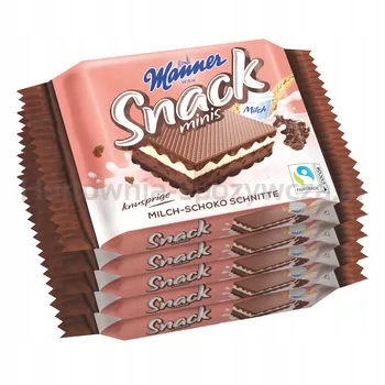 Levně Kakaové oplatky Minis 5 x 25 g