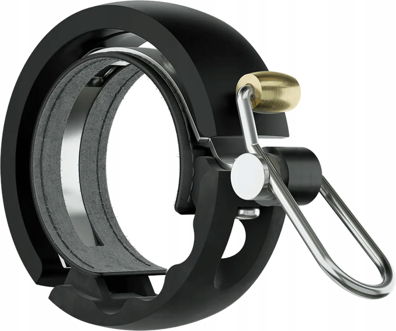 Knog dzwonek rowerowy Oi Luxe duży 31.8mm czarny