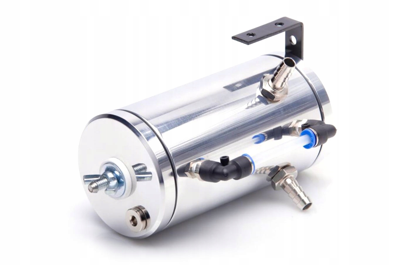 Oil Catch Tank - Separator Oleju Bez Filtra - Srebrny 2x22mm ZBIORNIK ODMY Stan opakowania oryginalne