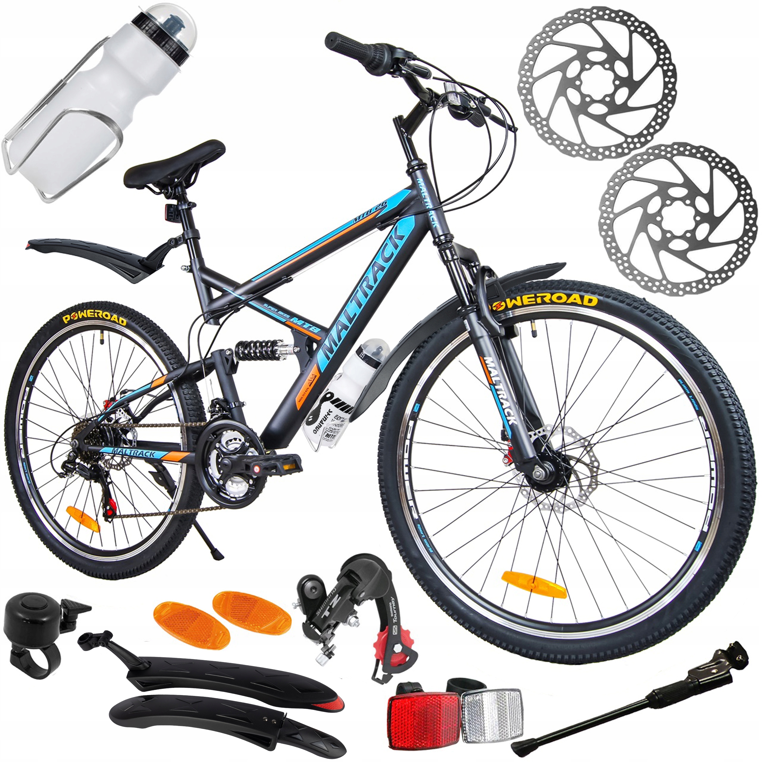 

Rower Mtb Górski 26'' Shimano Pełna Amortyzacja