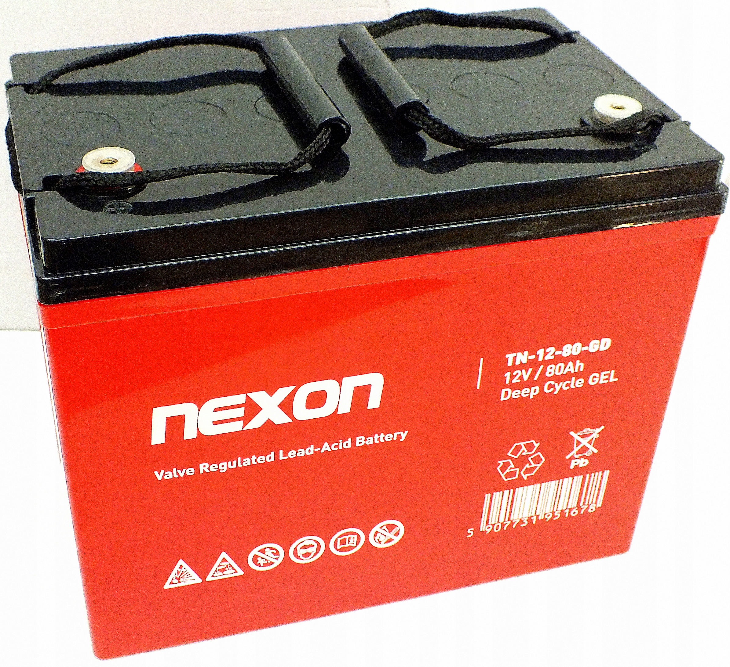 TN-12-80-GD - Nexon Gel VRLA 12V / 80 Ah аккумуляторная батарея
