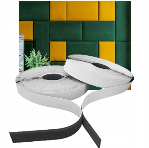 10 Metrów RZEP MONTAŻOWY do PANELI TAPICEROWANYCH