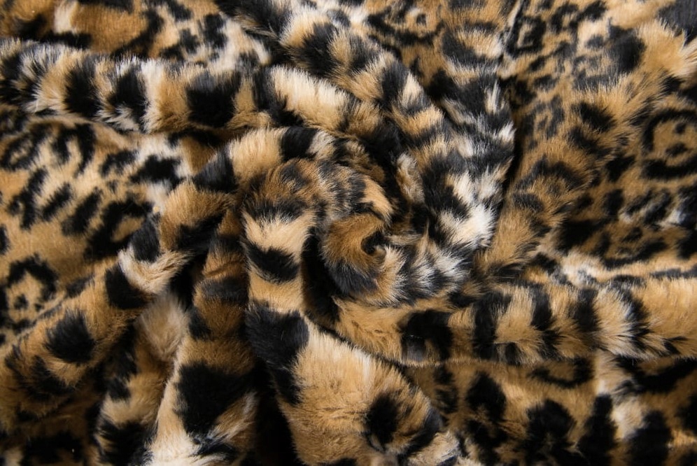 Kožešinový Úplet Panterka Umělá Kožíšek