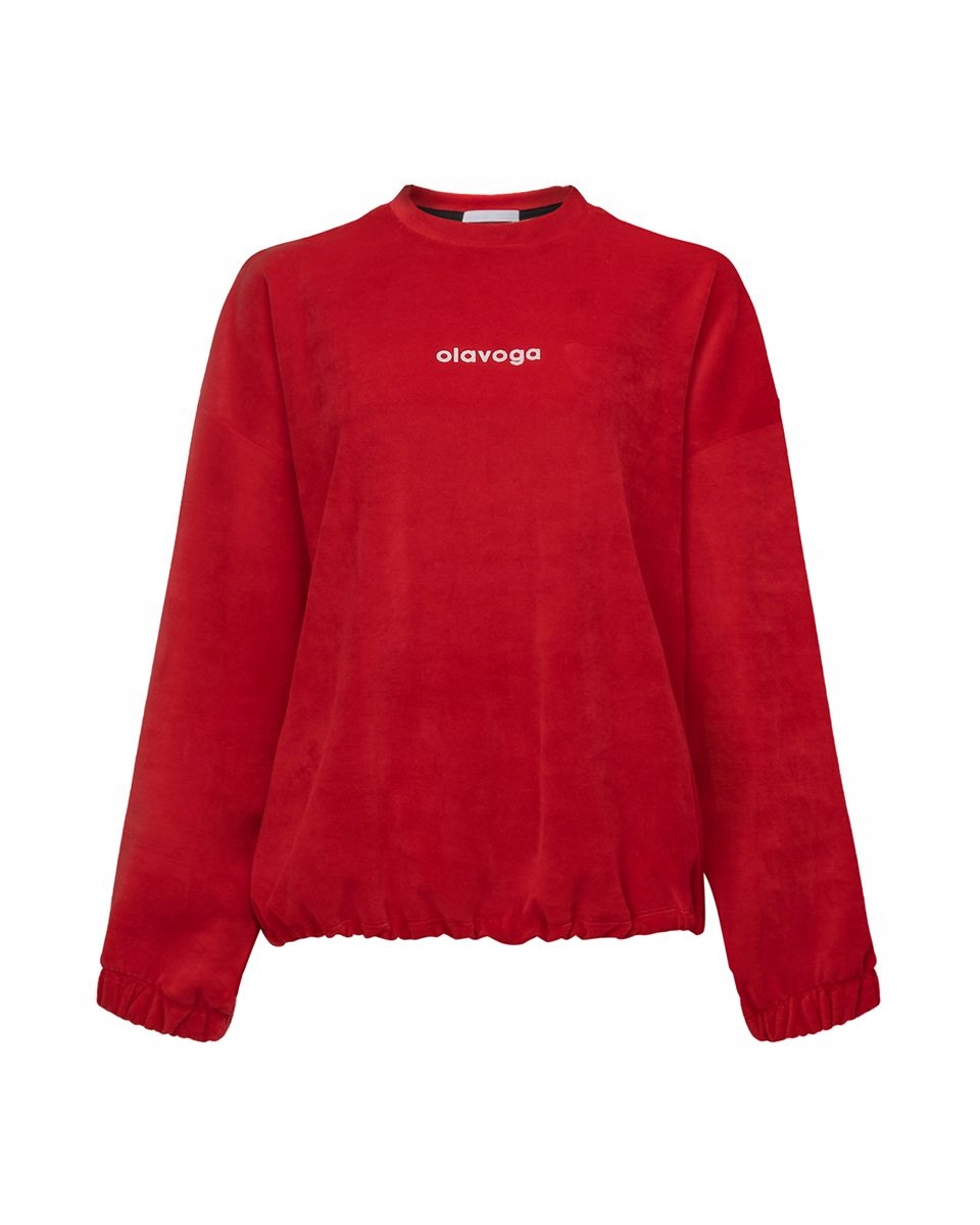 Bluza damska Olavoga Velvora 2026 czerwień S
