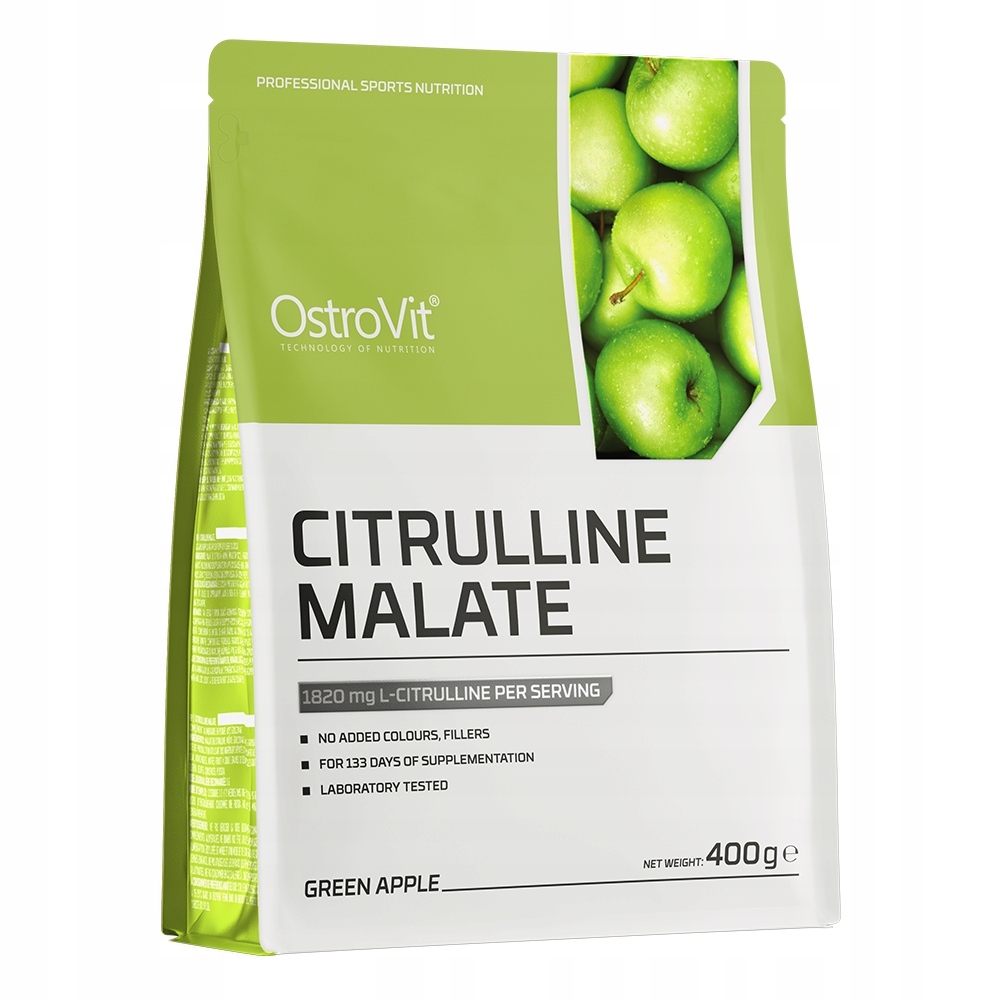 OstroVit Cytrulina 400g Jabłkowy smak wydolność i regenerację