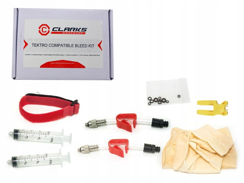 Clarks sada pro odvzdušňování brzd Tektro