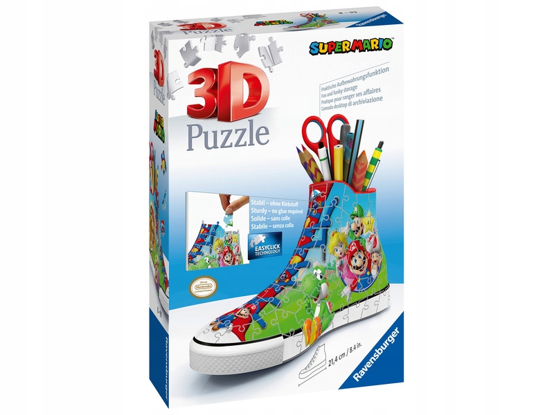 

Puzzle 3D Ravensburger Mario Trampek