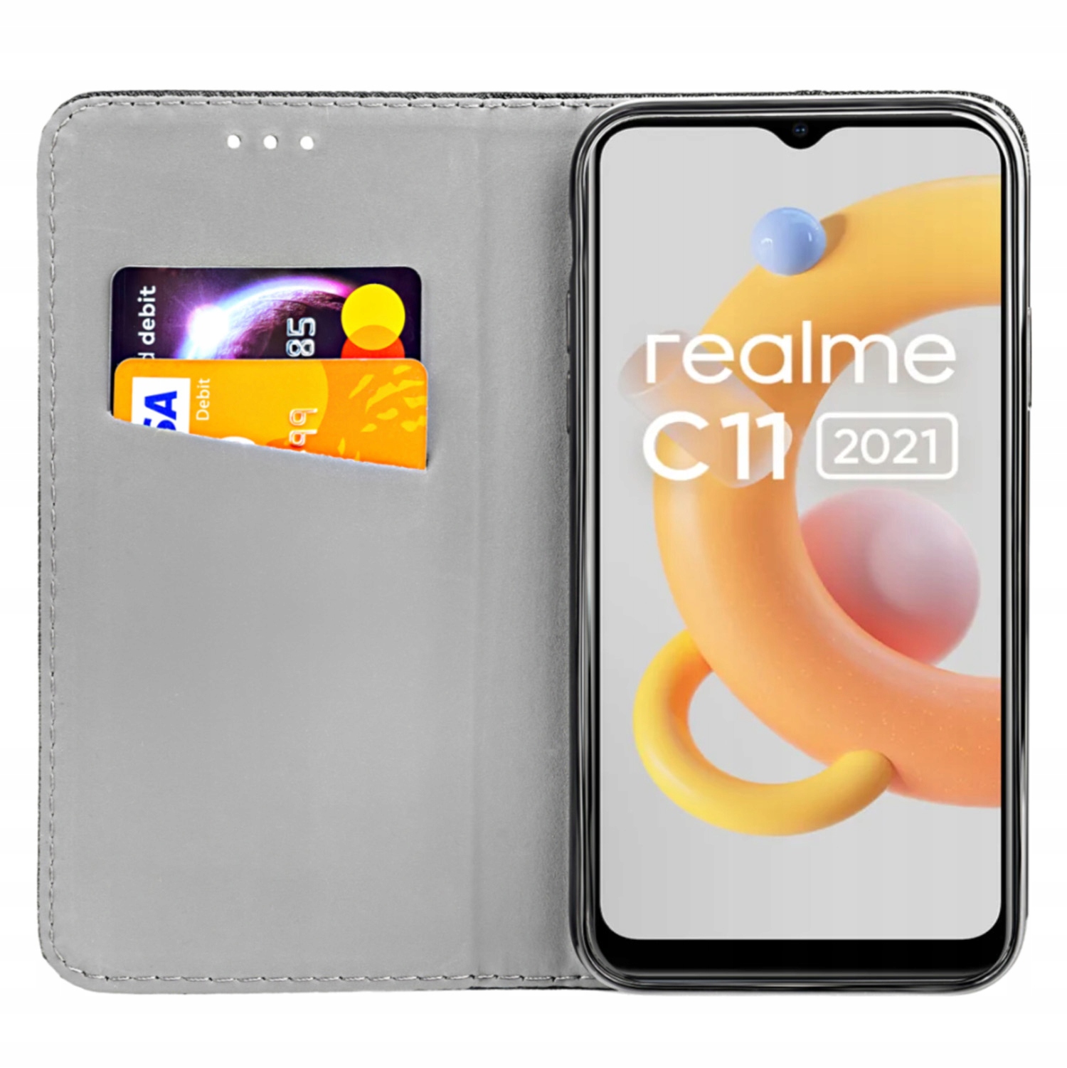 

Etui z Klapką do Realme C11 2021 C20 Magnetyczne