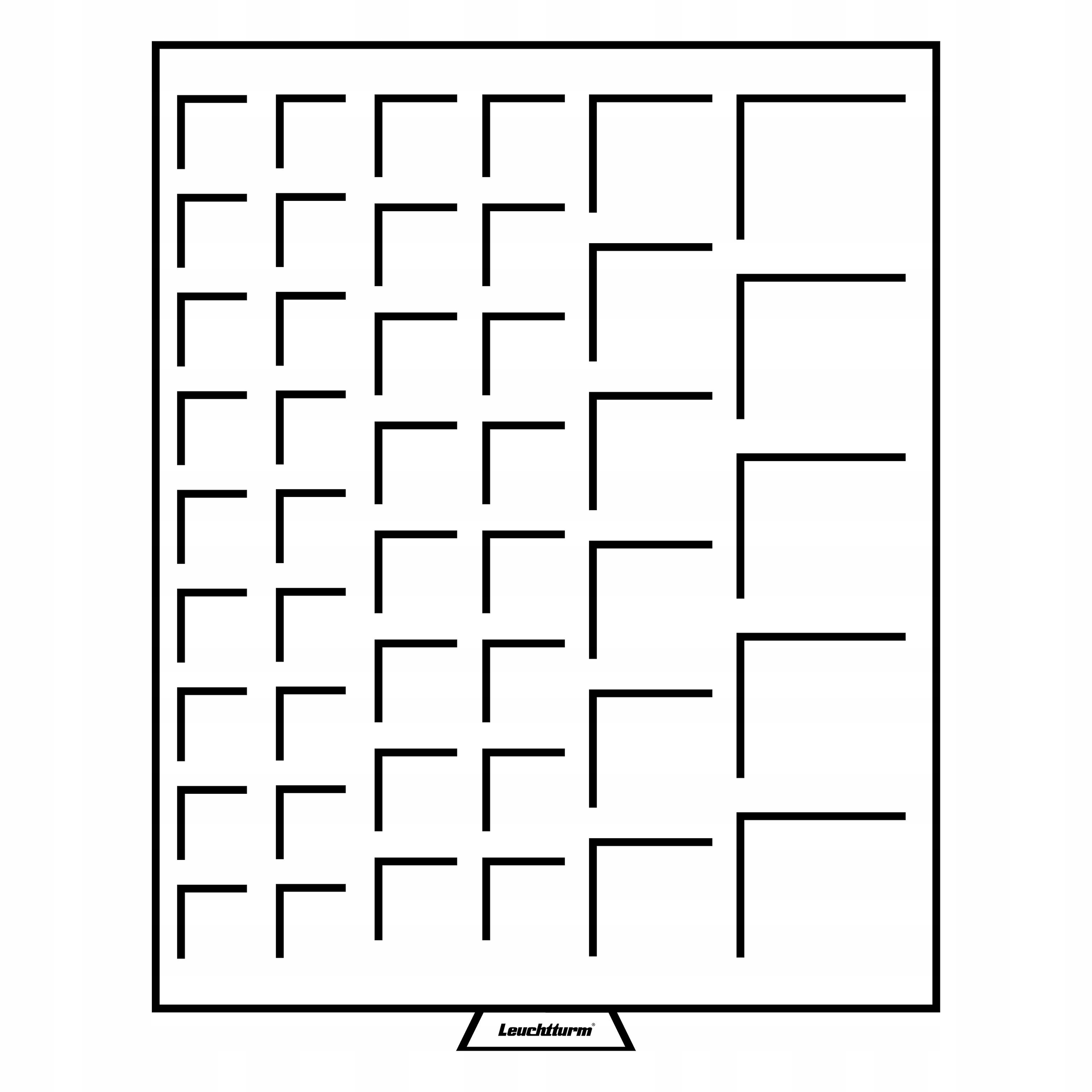 Paleta na mince Mb Mix 45 Leuchtturm