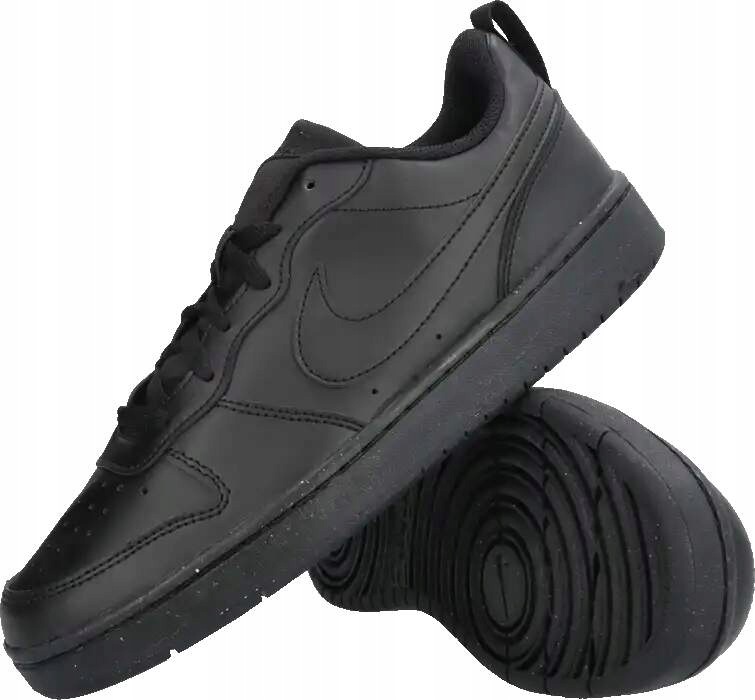 Dětská lifestylová obuv Nike Court Borough Low Recraft nízká černá