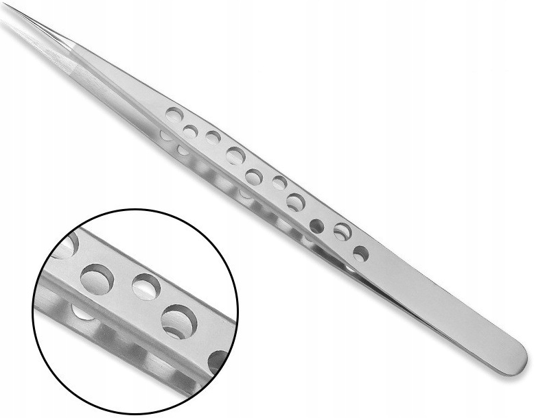 PINCETA PENSETA PĘSETA STAL NIERDZEWNA PROSTA ANTYSTATYCZNA 14cm Marka bez marki