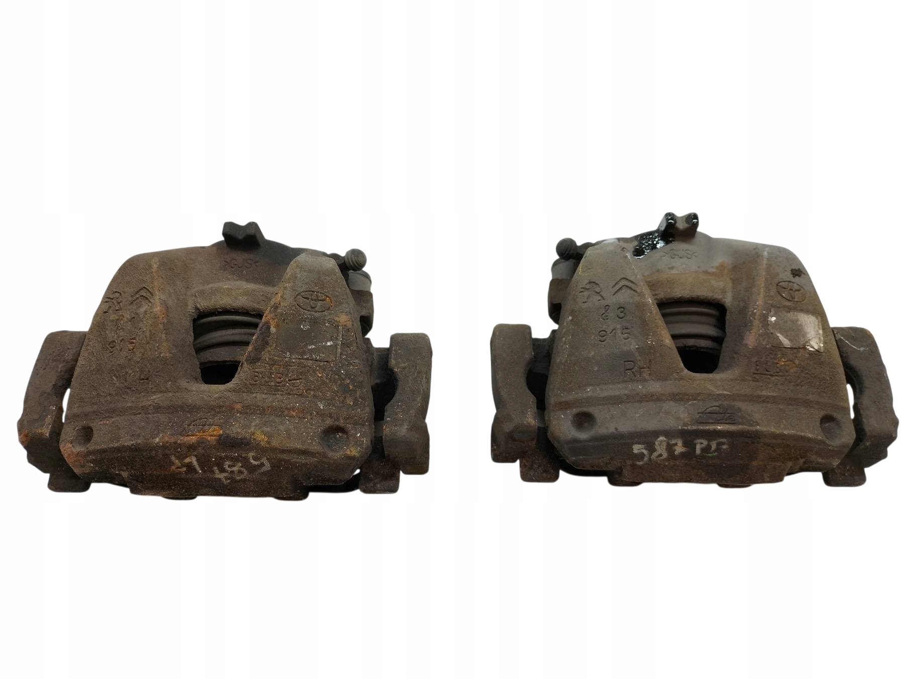 caliper brake left right front 2.0 HDI 180 KM KPL Toyota ProAce II