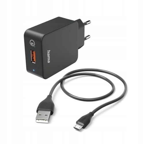 HAMA Szybka Ładowarka 19.5W Z Kablem Micro USB Qualcomm Quick Charge 3.0 — miniatura 5