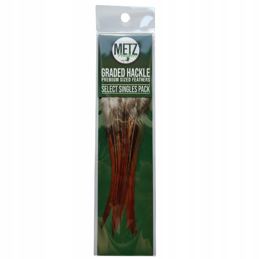 Pióra Z Karku Koguta Do Suchych Much Metz Single Pack Neck Brown 90415-02