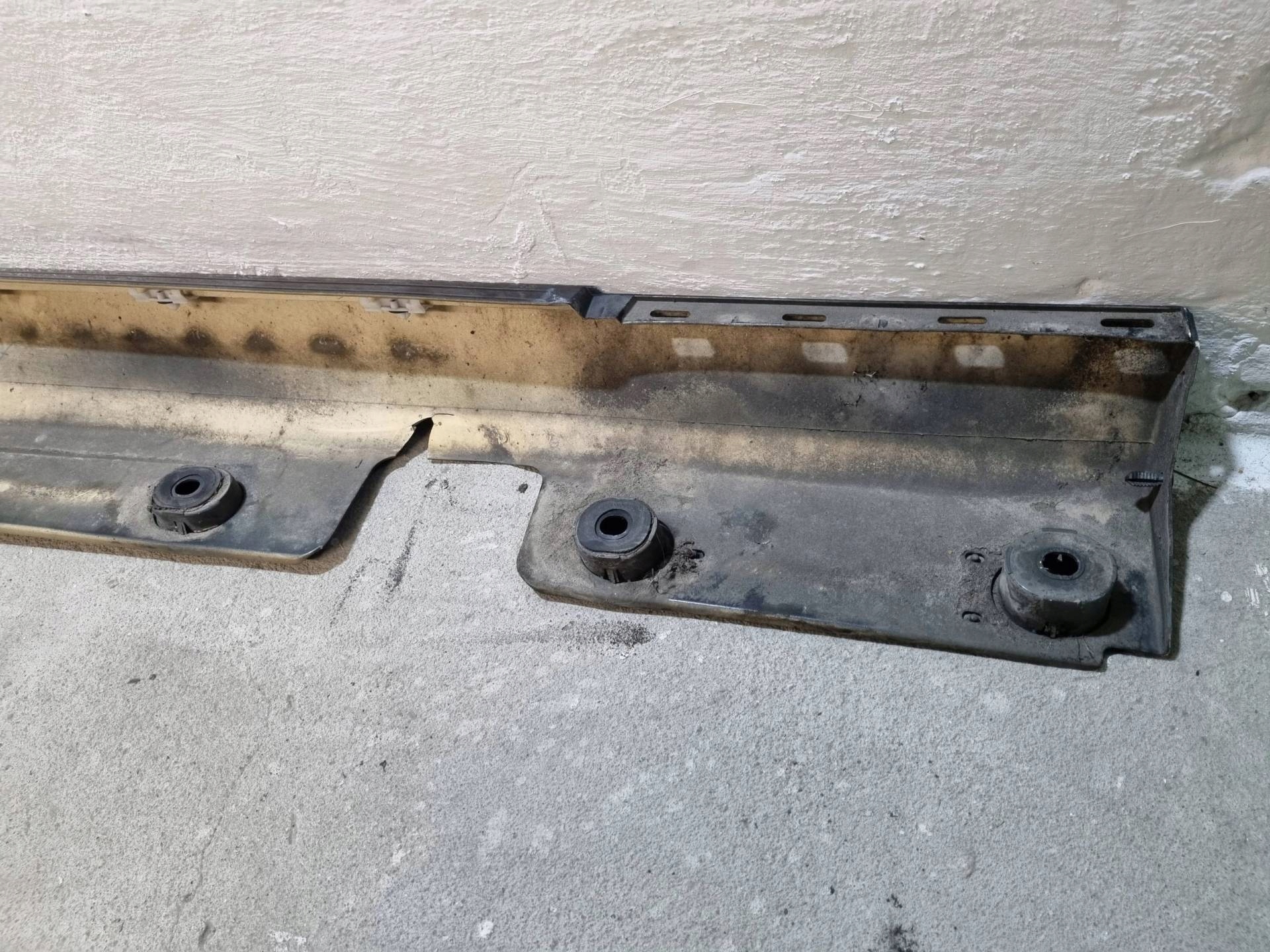 moulding threshold exterior left side Mercedes-Benz S W221 facelift 2012