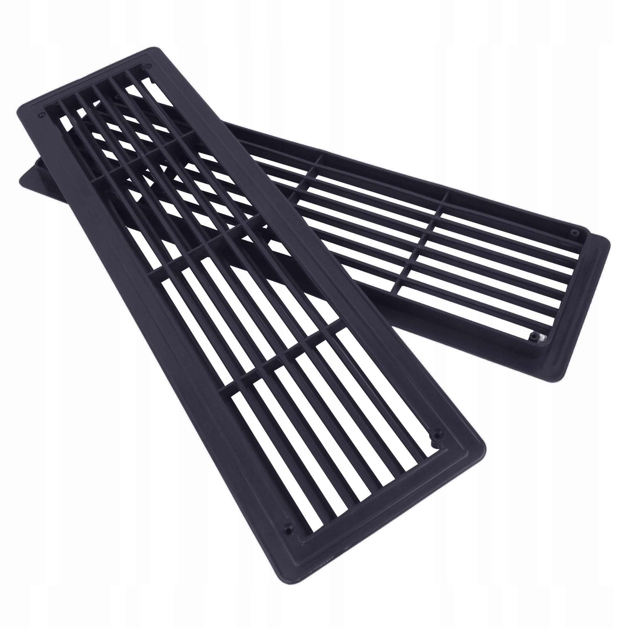 PROSTOKĄTNA KRATKA WENTYLACYJNA DRZWIOWA WC GRAFIT Kod producenta 1571G