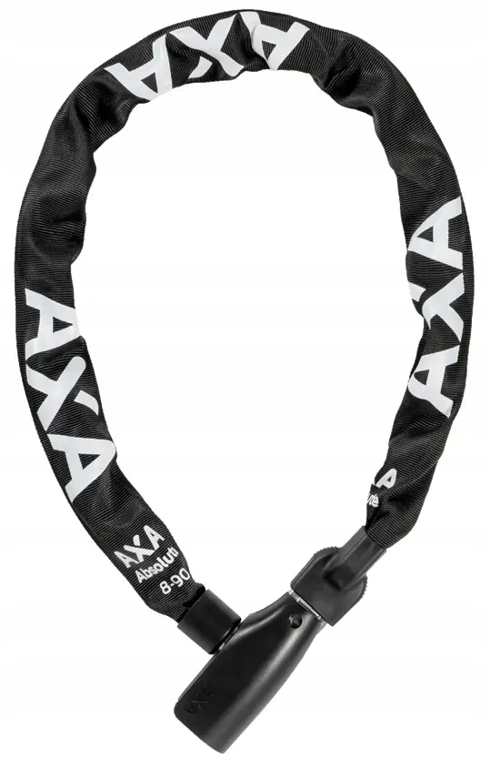Zámek Axa na kolo Absolute 90 cm Ø 8 mm řetěz kalený 8-90 klíč