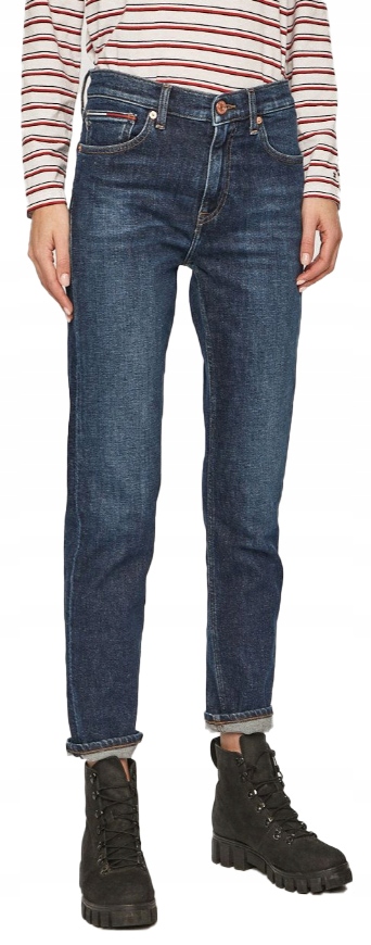 Kalhoty Tommy Jeans Izzy DW0DW09044 1BJ 24/30