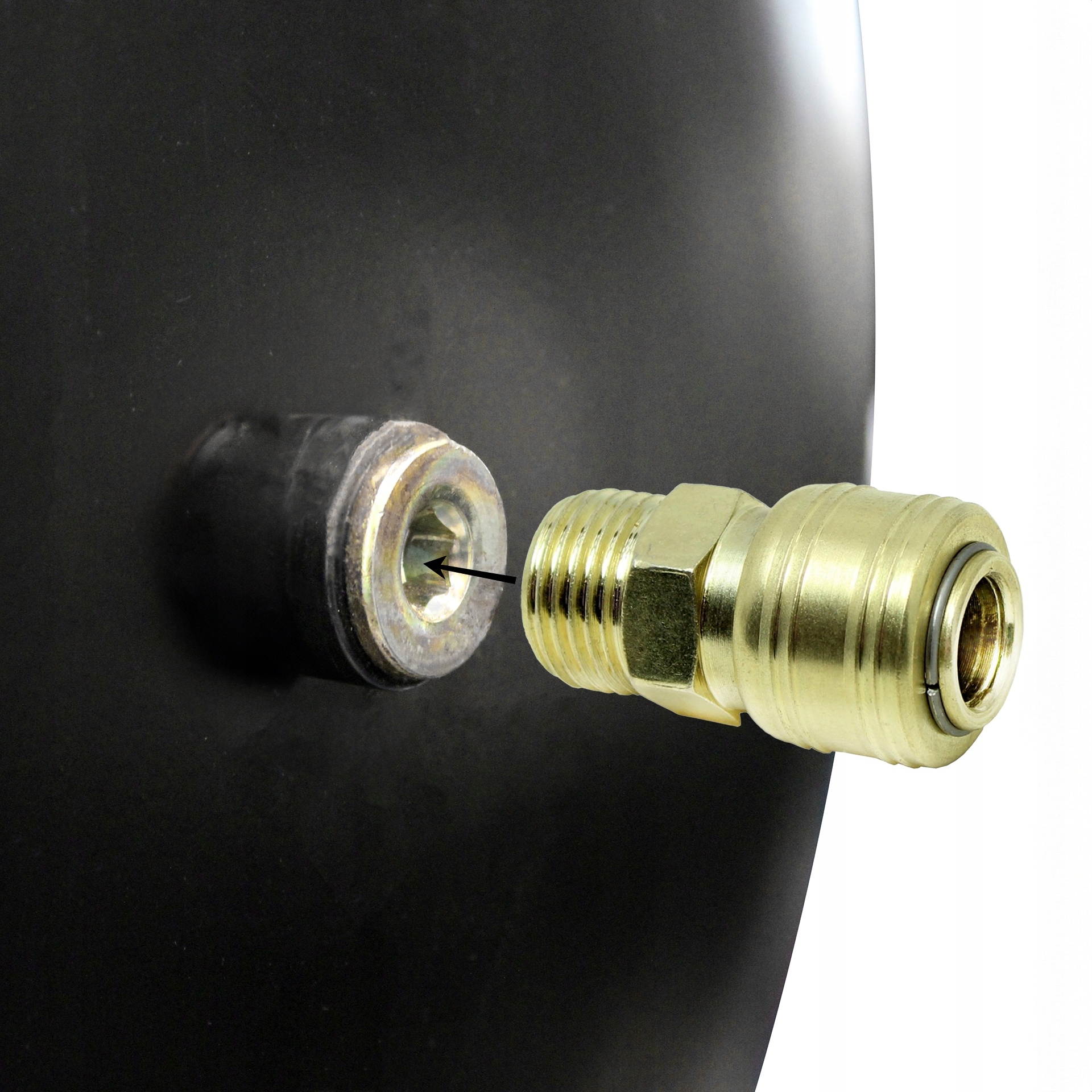 Kompresor BEZOLEJOWY sprężarka 10 BAR 100L 3kW 230V 640l/min CICHA PRACA Moc silnika 2 KM