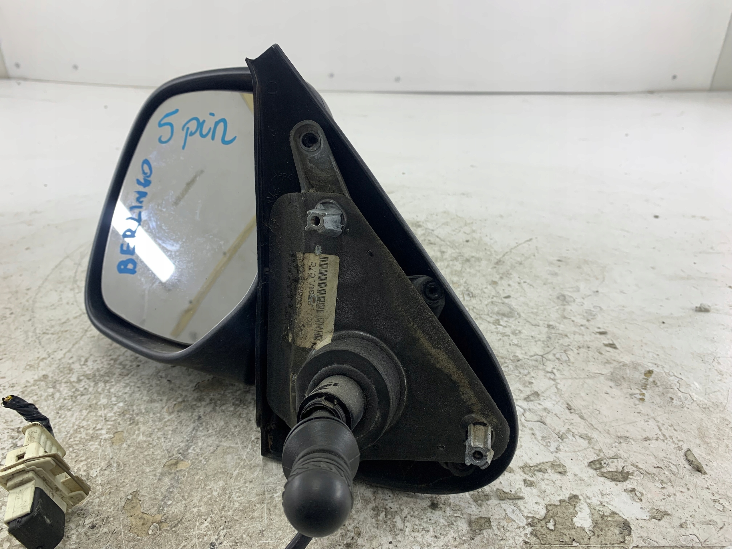 CITROEN BERLINGO and mirror left 5 PIN silver