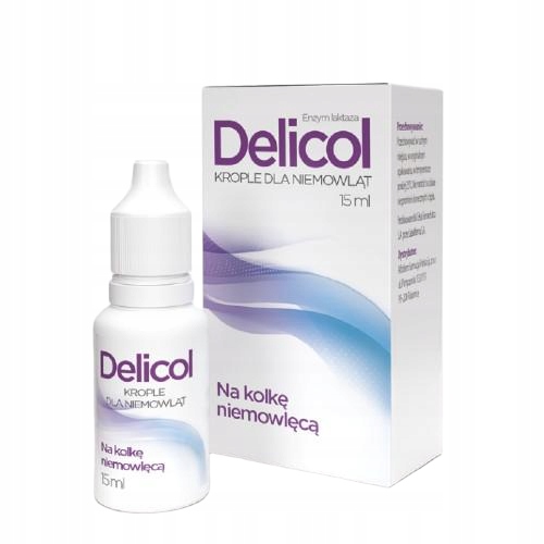 Krople dla niemowląt DELICOL 15 ml