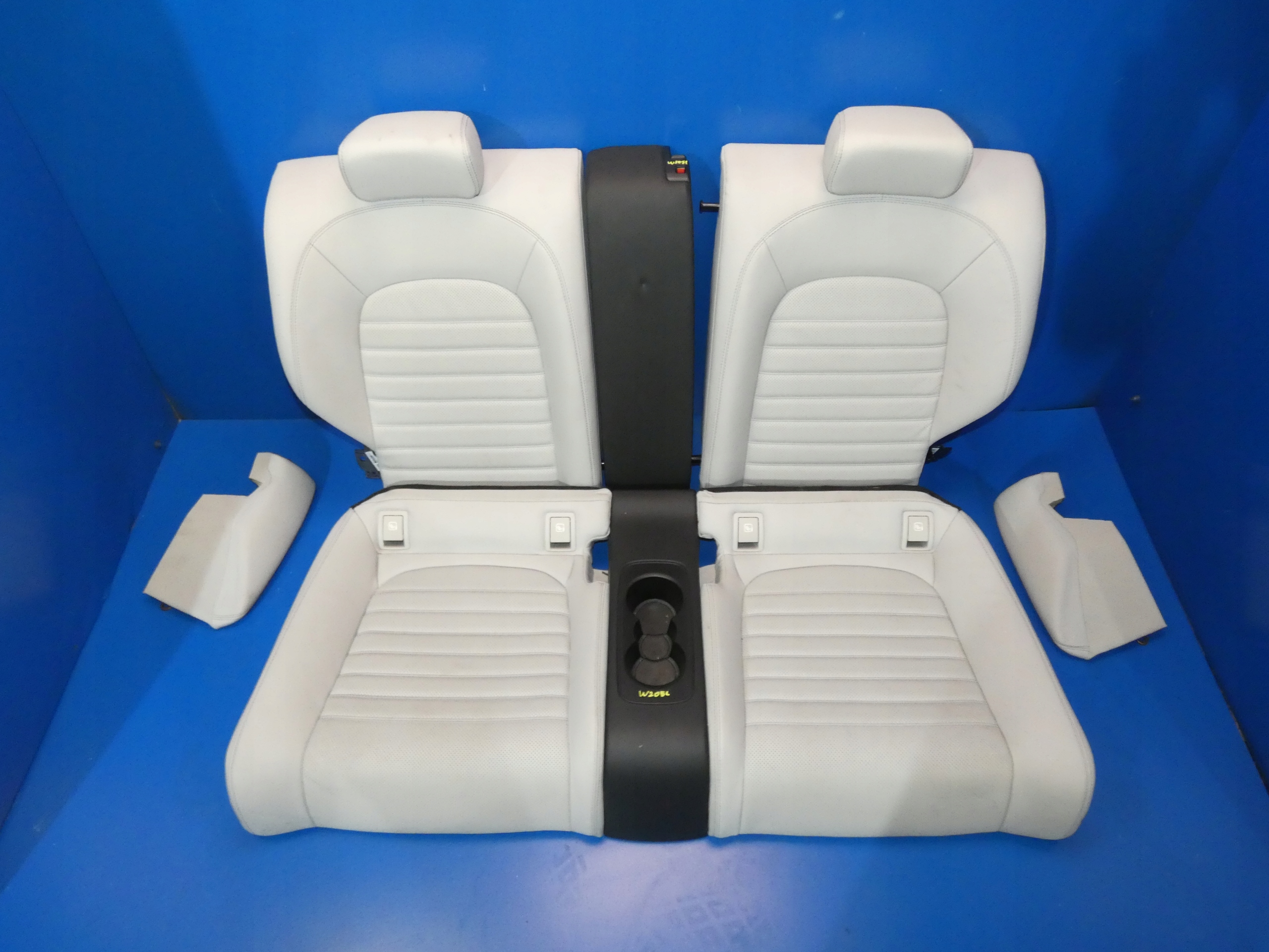 MERCEDES C W205 COUPE Sitz heck hinten KOMPLET