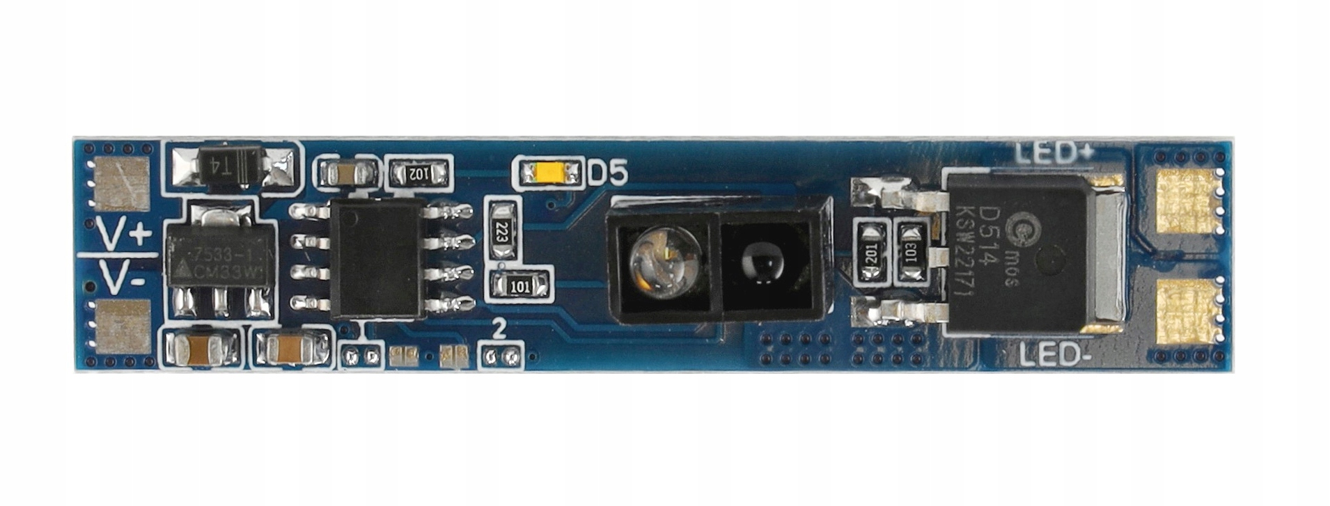 Włącznik Ściemniacz Do Profili LED Bezdotykowy Optyczny 8A Z Czujnikiem Marka Berge