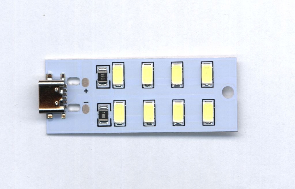 Miniaturowa Lampka Usb-c 8 Led Superjasna Sa