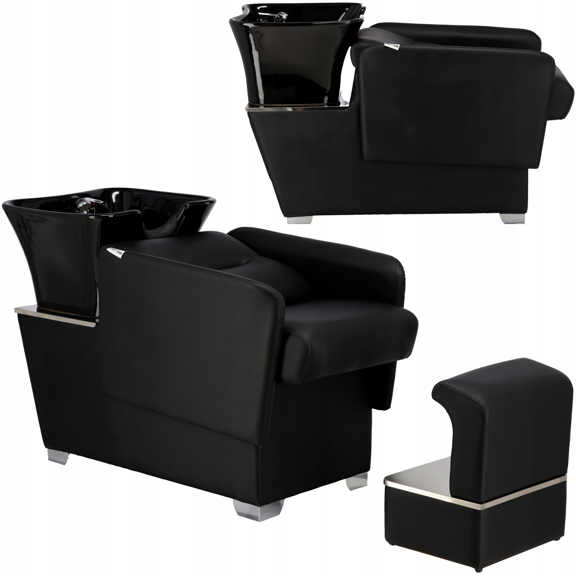 kadeřnický mycí box barberská ležící do obývacího pokoje Alma misa armatura