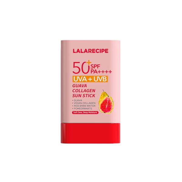 Vyhlazující opalovací tyčinka SPF50+PA++++ Guava Collagen Lalarecipe