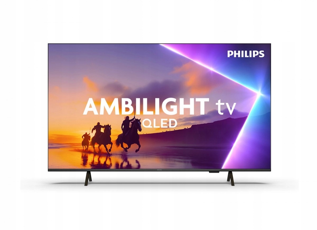Telewizor 55 cali Qled Philips 55PUS8450 4K Uhd czarny