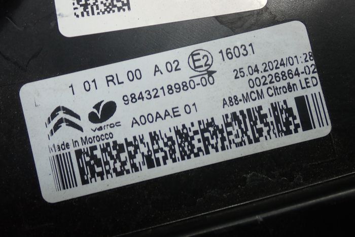 CITROEN C3 AIRCROSS 21-24 LED DRL Nebelscheinwerfer links
