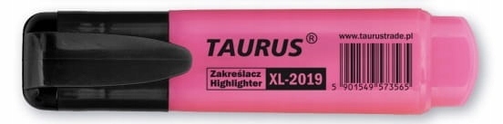 

Zakreślacz Taurus różowy