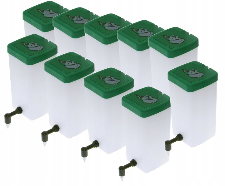 Levně Kapkové krmítko 1 l pro králíky s rukojetí 10 Ks