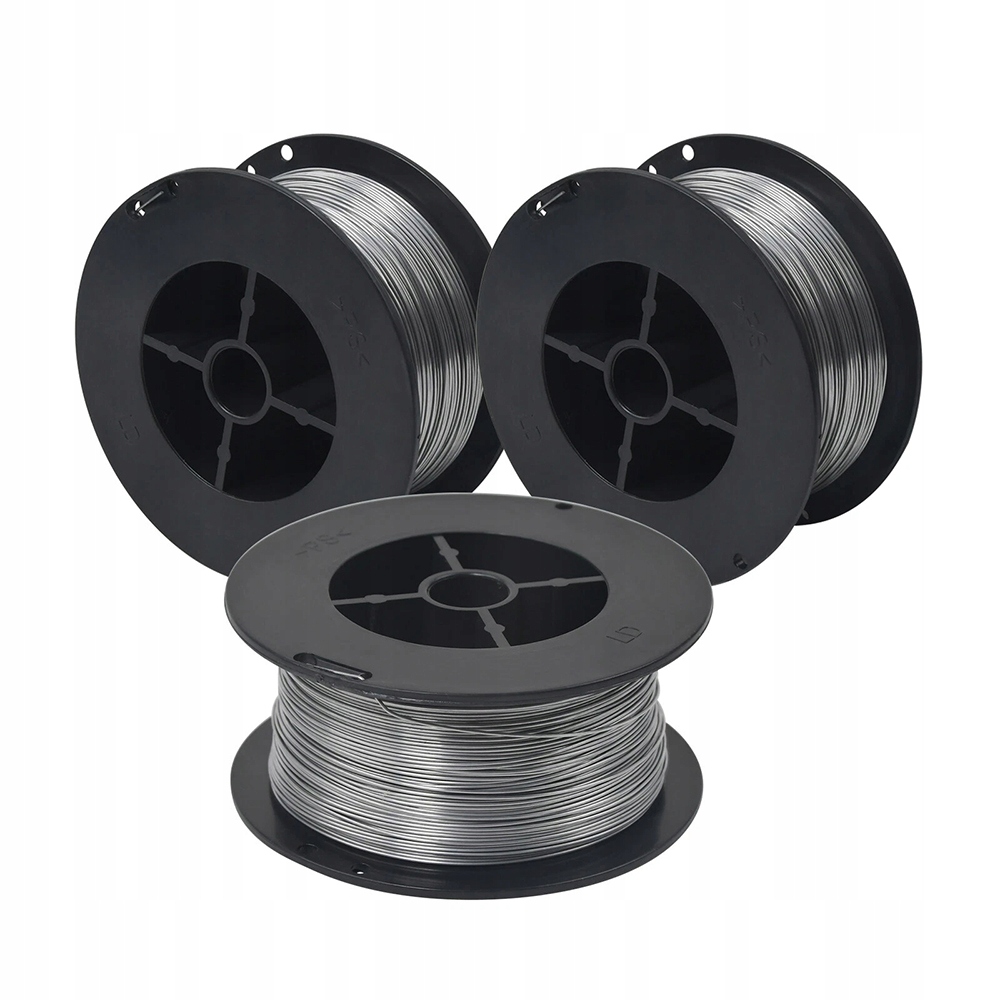 3X Drut Samoosłonowy Nierdzewny Inox Rdzeniowy Mig/mag 0,9mm 0,45KG