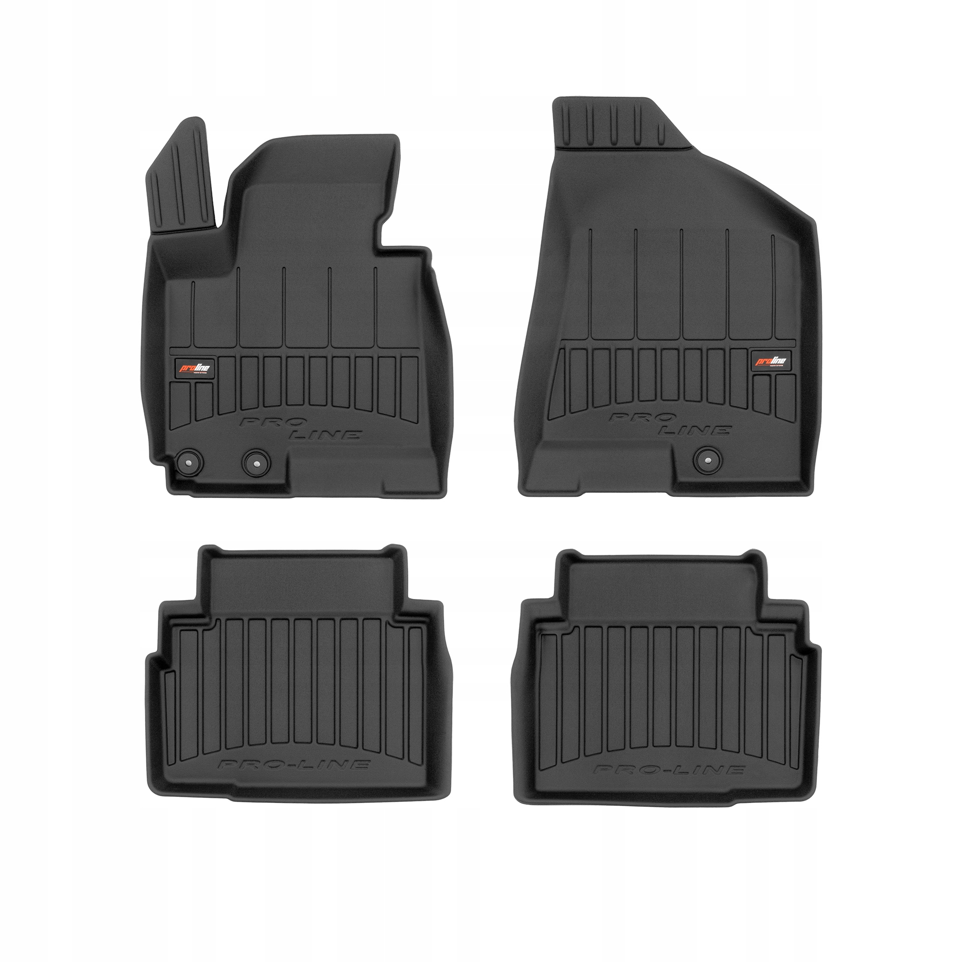 3D gumové autokoberce pro vůz Kia Sportage III 2010-2015