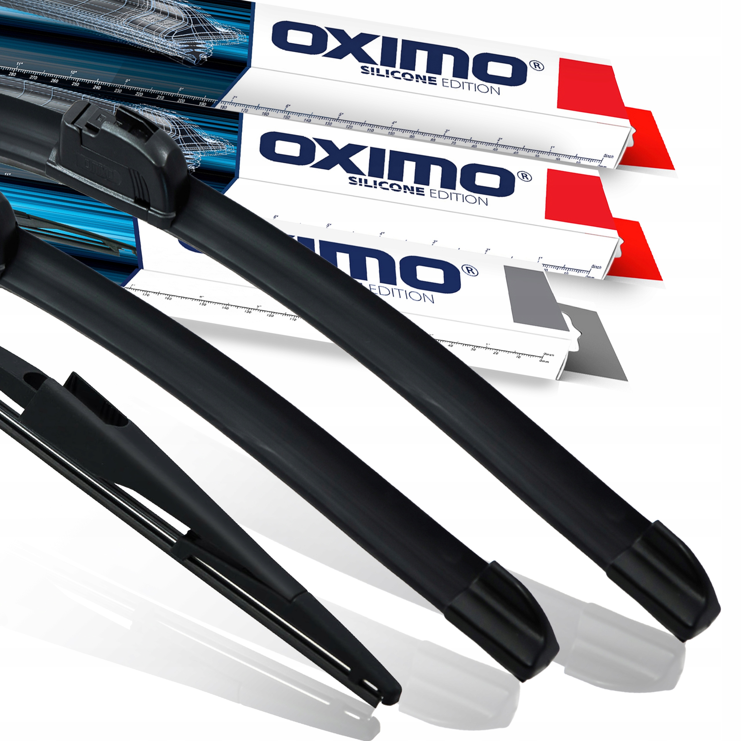 Wycieraczki Oximo Zestaw 500/450/400mm Opel Corsa C 2000-2009