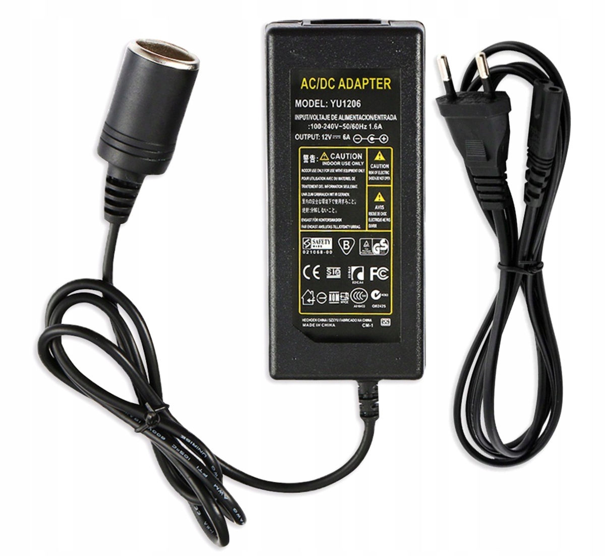 

PT12 Zasilacz Przetwornica Reduktor Auto 230V 12V