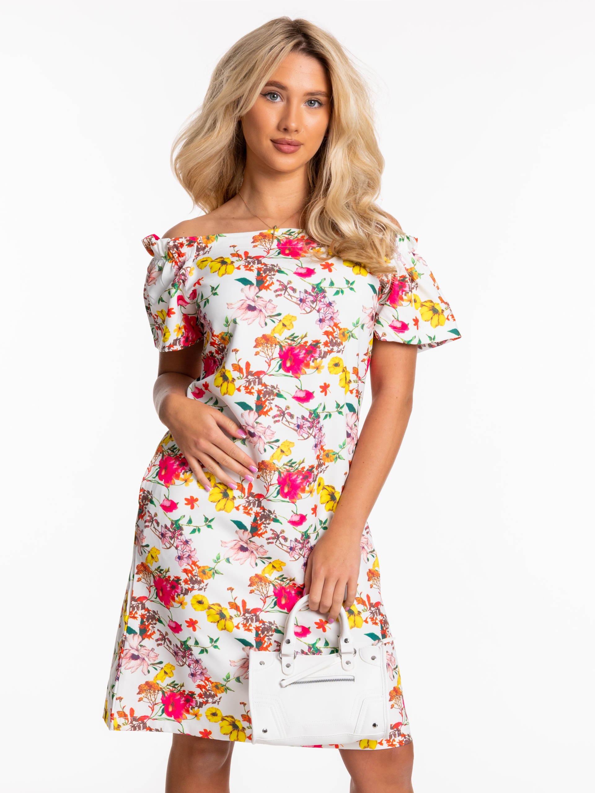 Piękna Cudowna Kobieca SUKIENKA Piękne Wzory Rozmiar XXL